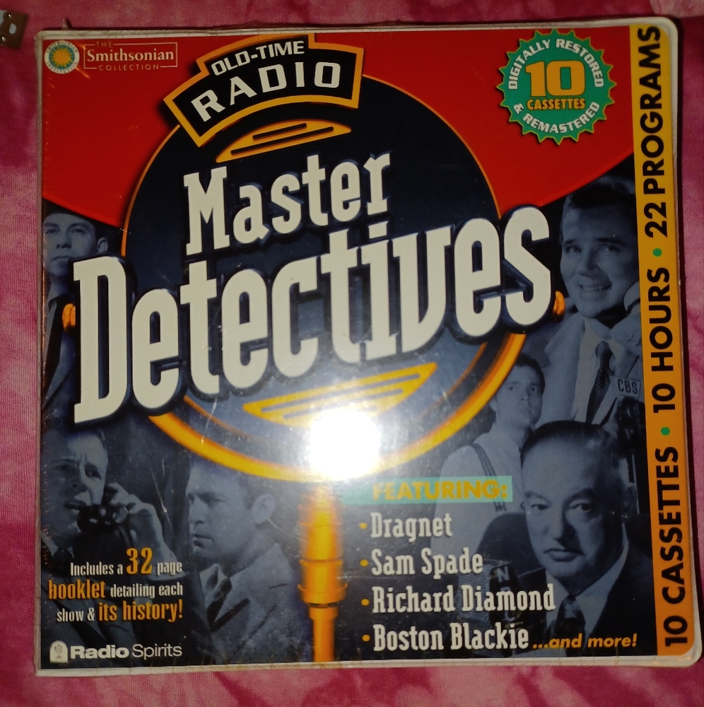 Old-Time Radio Master Detectives Cassette set